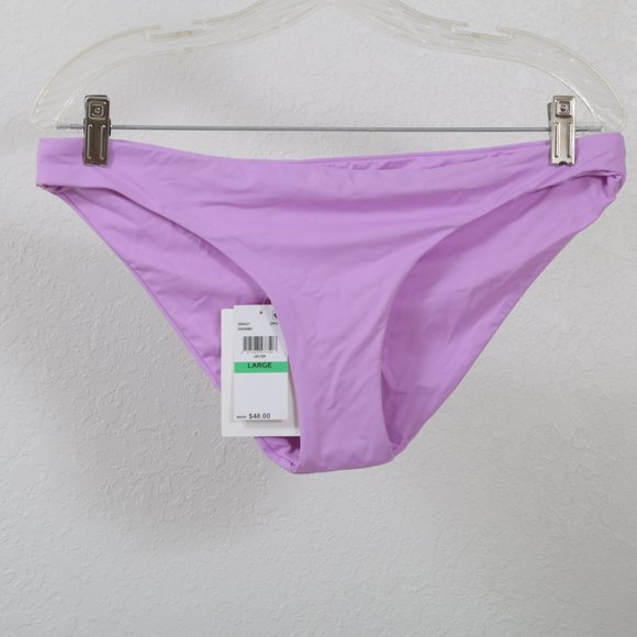 Becca by Rebecca Virtue L‎ Lavender Bikini Bottoms NWT - Picture 2 of 7